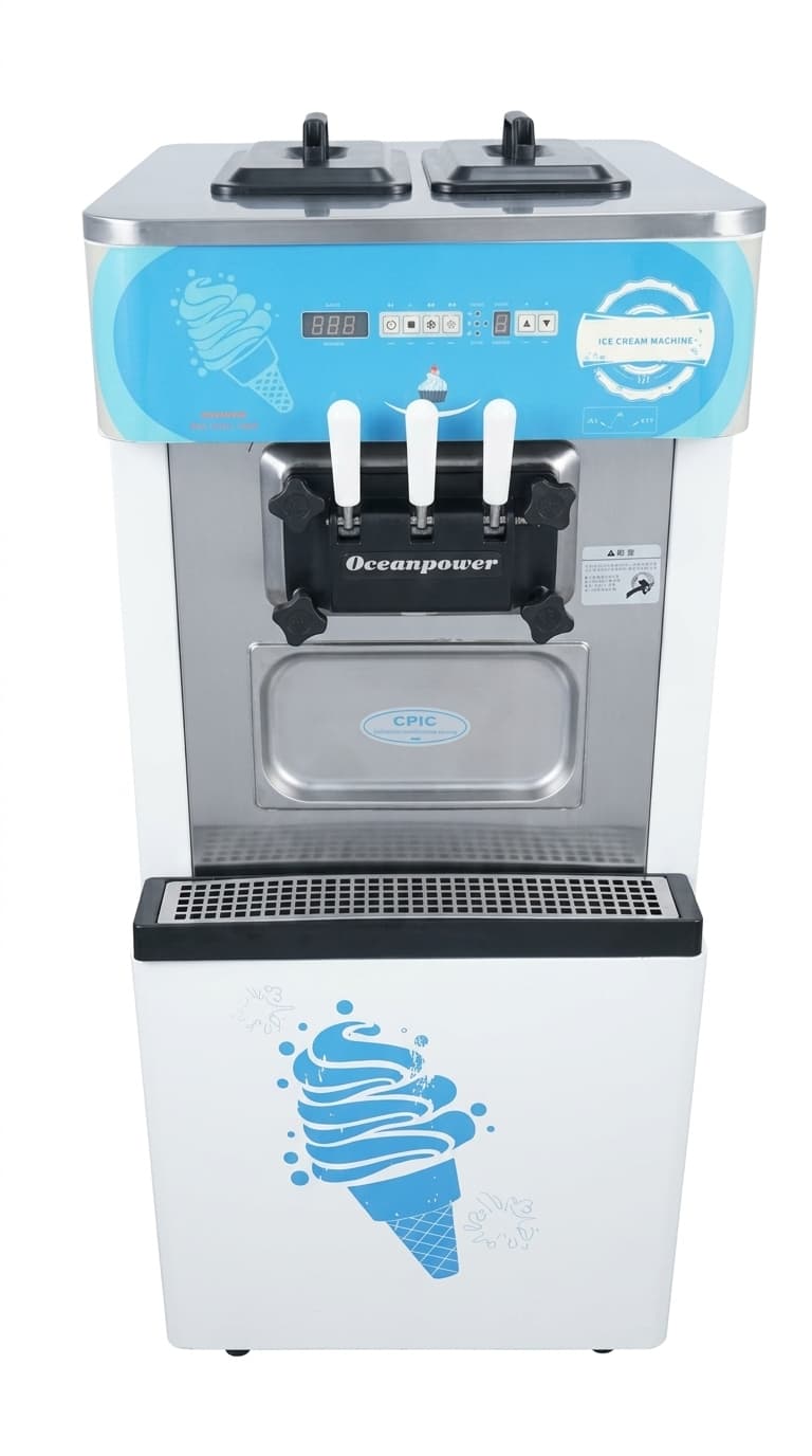 Oceanpower Floor Standing Soft Serve Machine